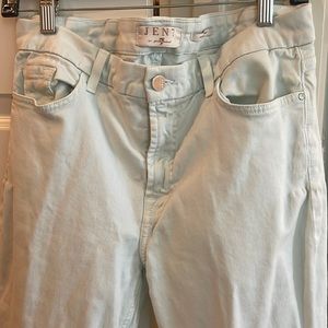 Icy mint Jen7 for 7 For All Mankind Jean. Size 10.